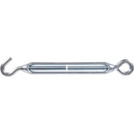 HOMECARE PRODUCTS 0.31-18 x 8.87 in. Zinc Plated Steel Hook & Eye Turnbuckles HO1317069